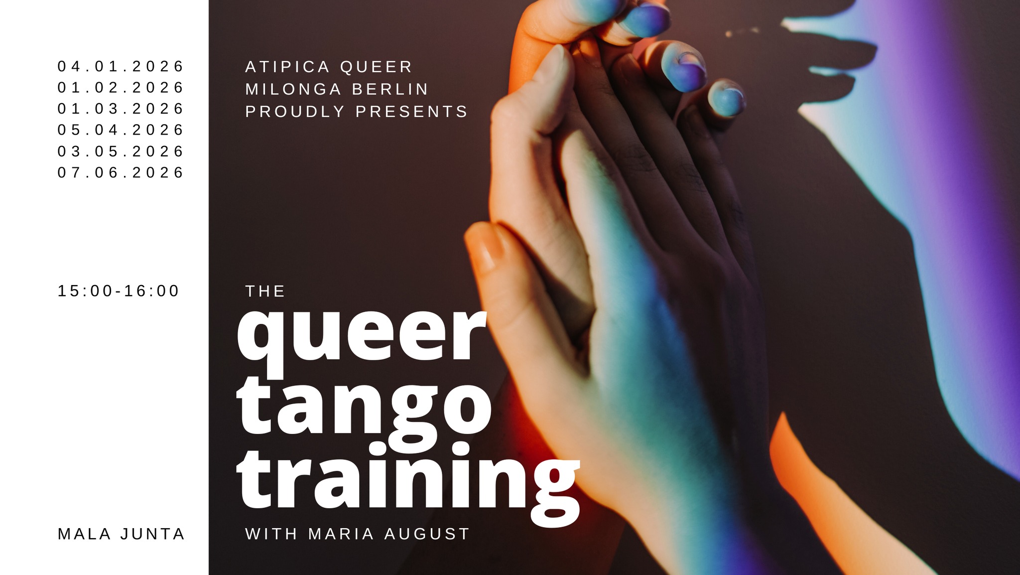 The Queer Tango Training mit Maria August