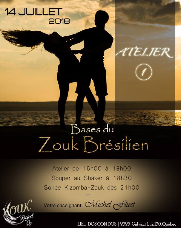 Atelier 1 - Bases du Zouk Brésilien