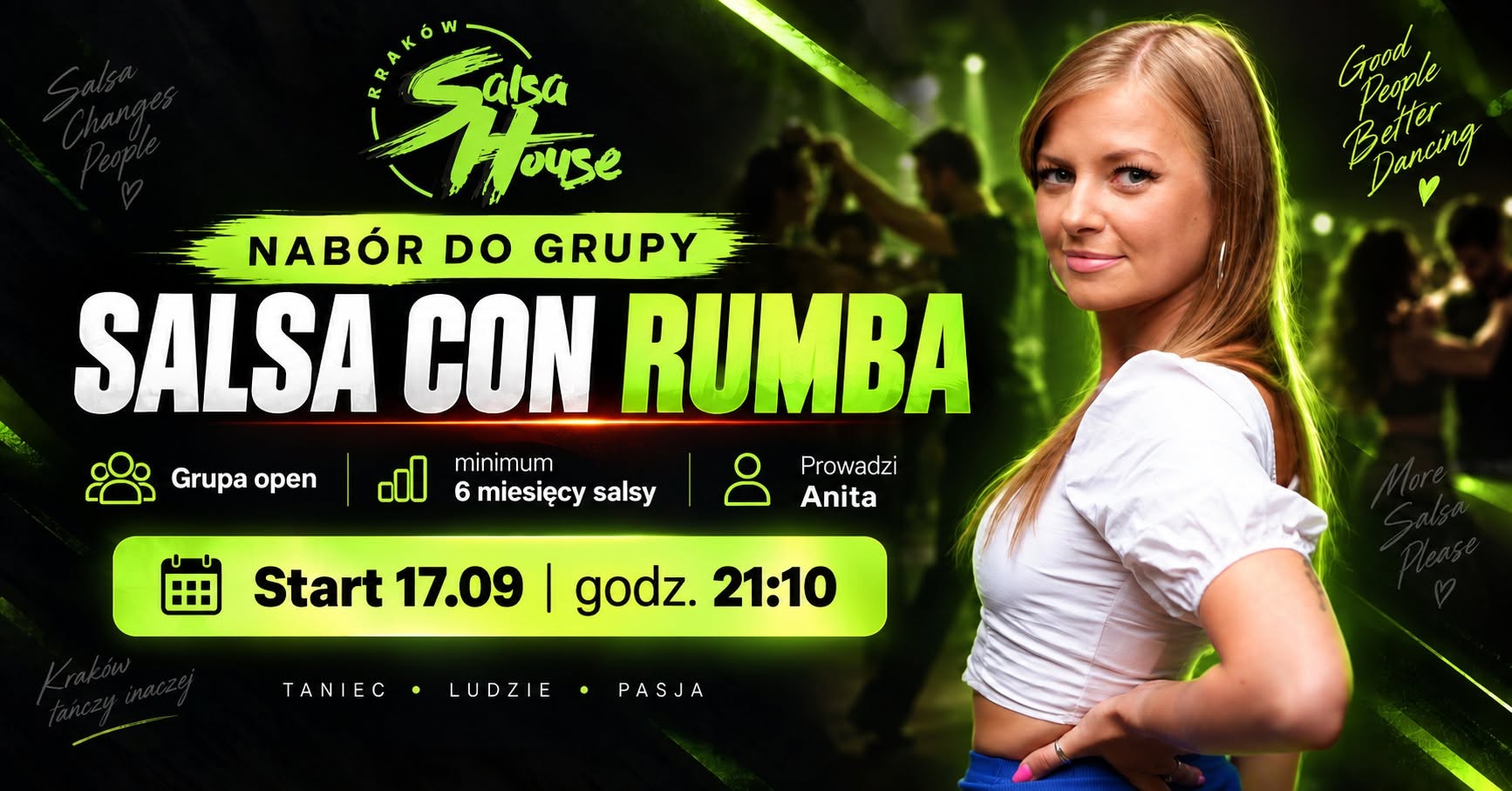 🔥 NABÓR DO GRUPY SALSA CON RUMBA Z ANITĄ🔥