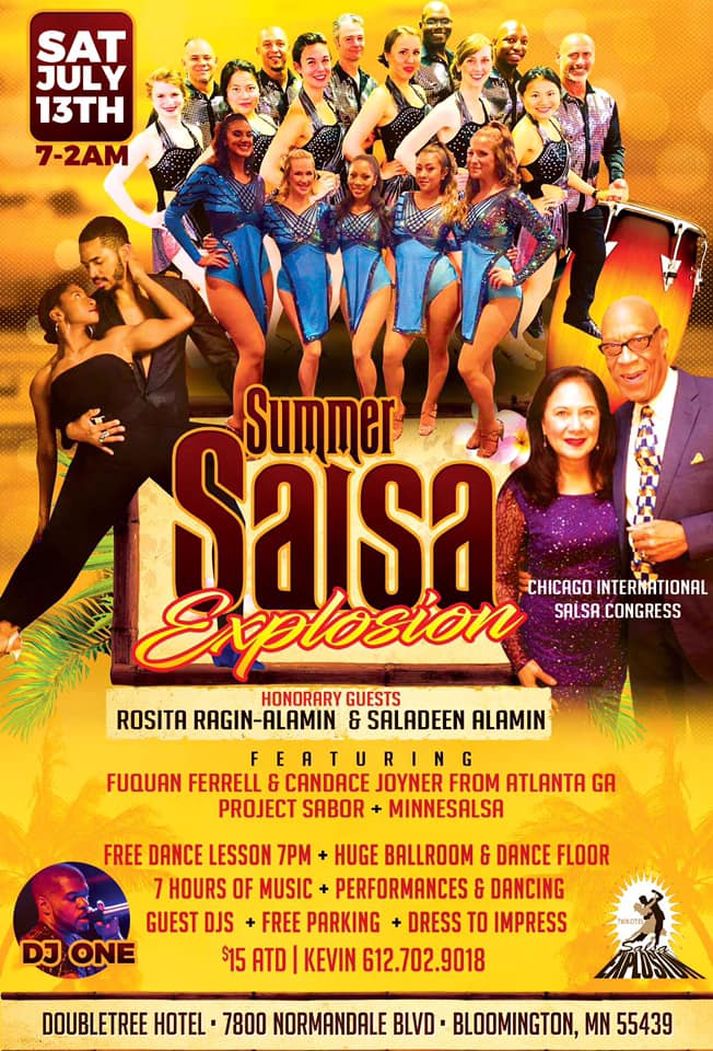 Twin Cites Summer Salsa Explosion
