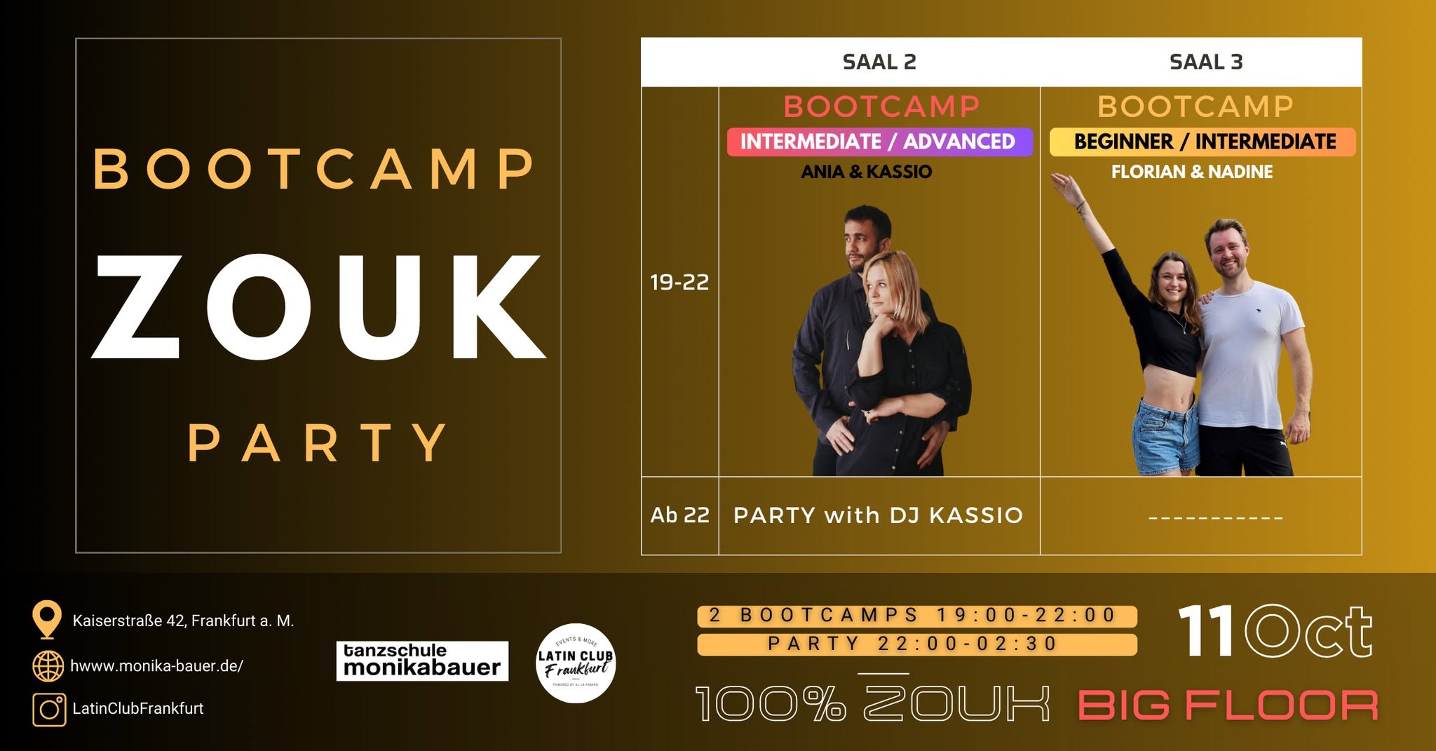 ZOUK Bootcamp & Party