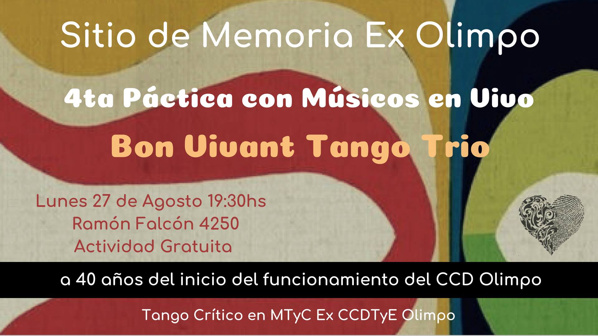 4ta Practica con música en vivo en Ex Olimpo