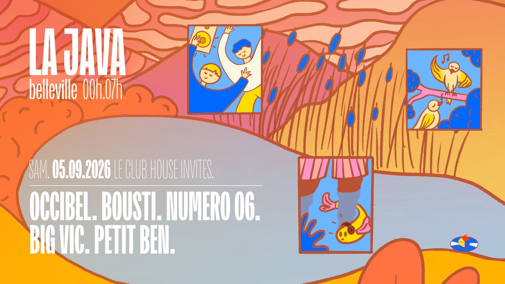 Le Club House Invites Occibel, Bousti, Numero 06 & More
