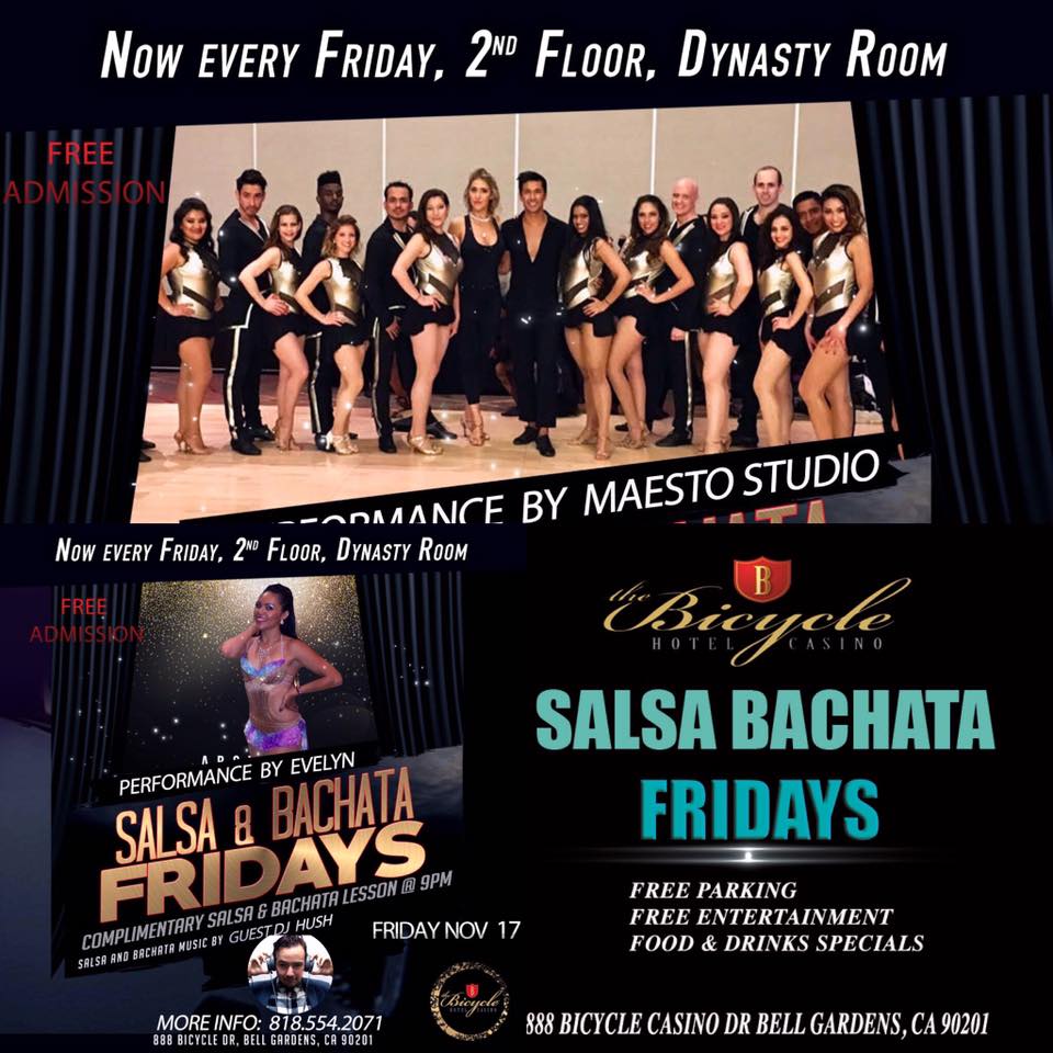 Now Upstairs Bicycle Salsa Bachata Fridays