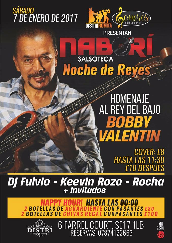 NABORI SALSOTECA Noche De Reyes