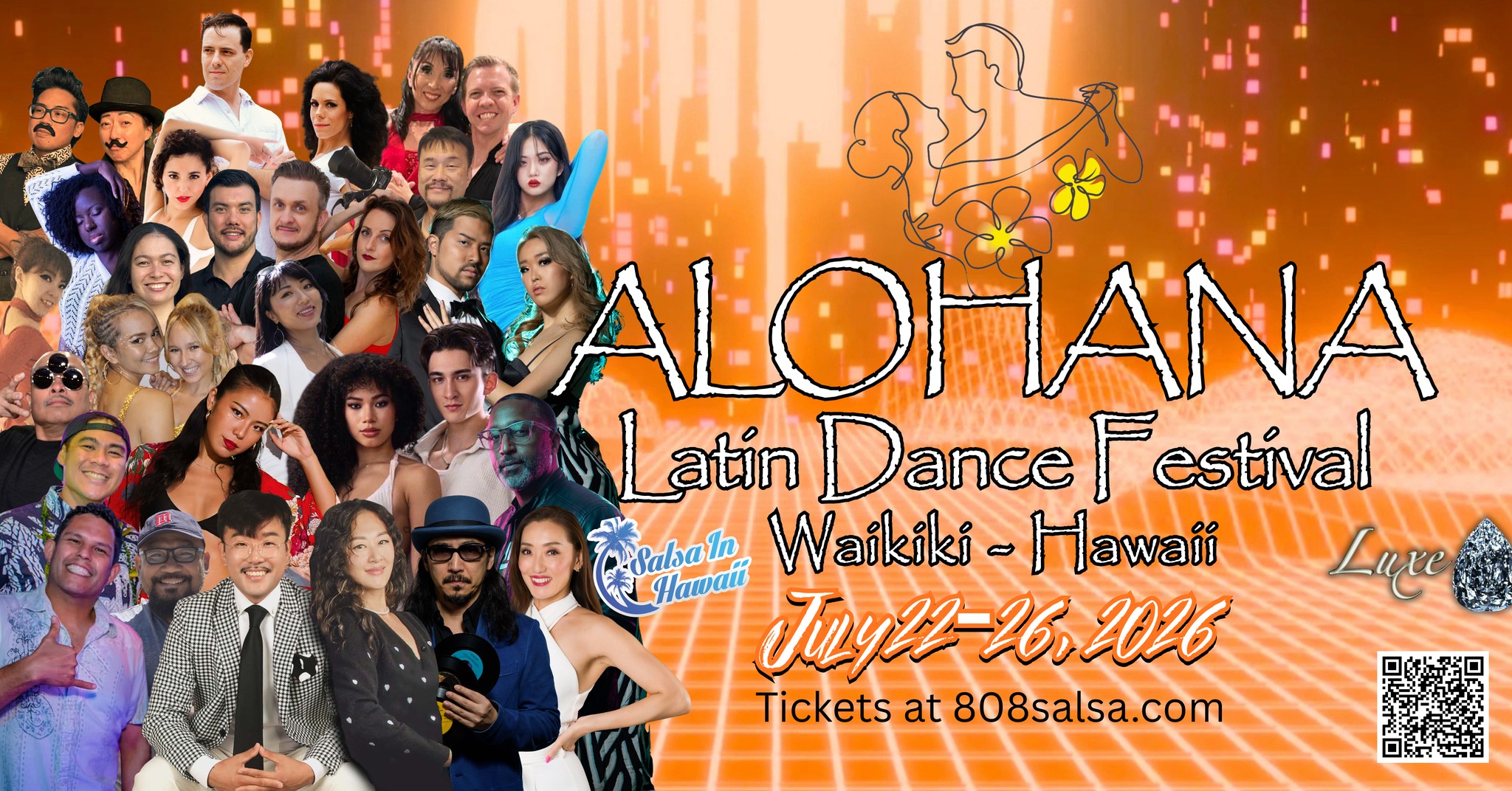 Alohana Latin Dance Festival, by Salsa In Hawaii and Luxe Hawaii