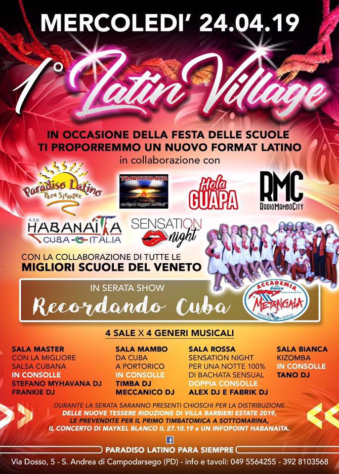 LATIN VILLAGE al PARADISO LATINO