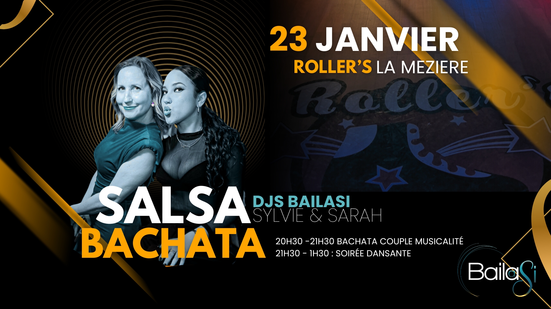 Soirée salsa & bachata au Roller's