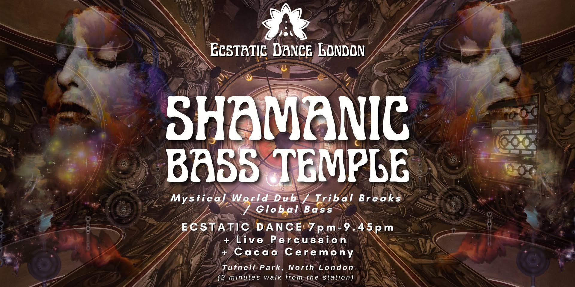 SHAMANIC BASS TEMPLE: an Ecstatic-Shamanic Dance Journey with Ecstatic Dance London