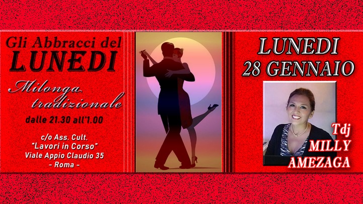 Gli Abbracci del Lunedi - 28 gennaio - Tdj MILLY Amèzaga