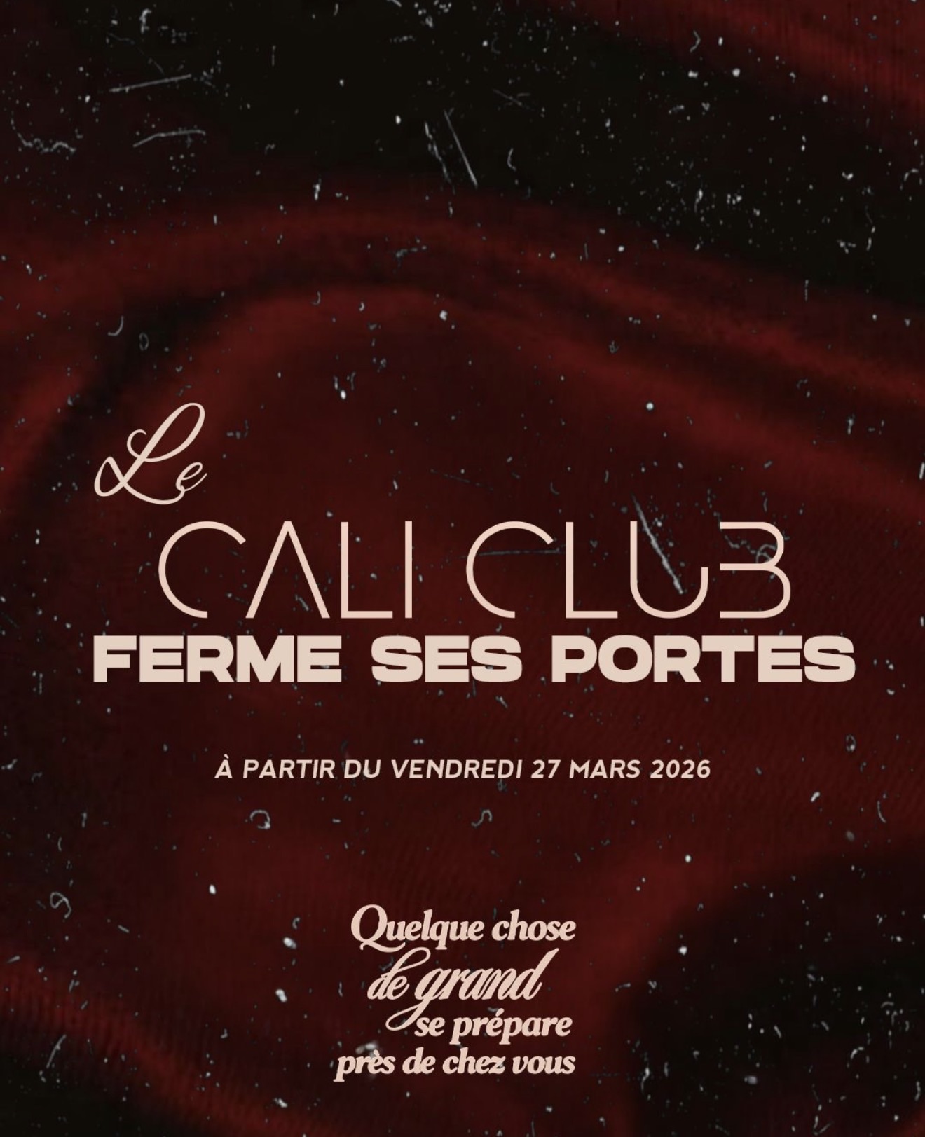Annulé #retour bientôt !!!