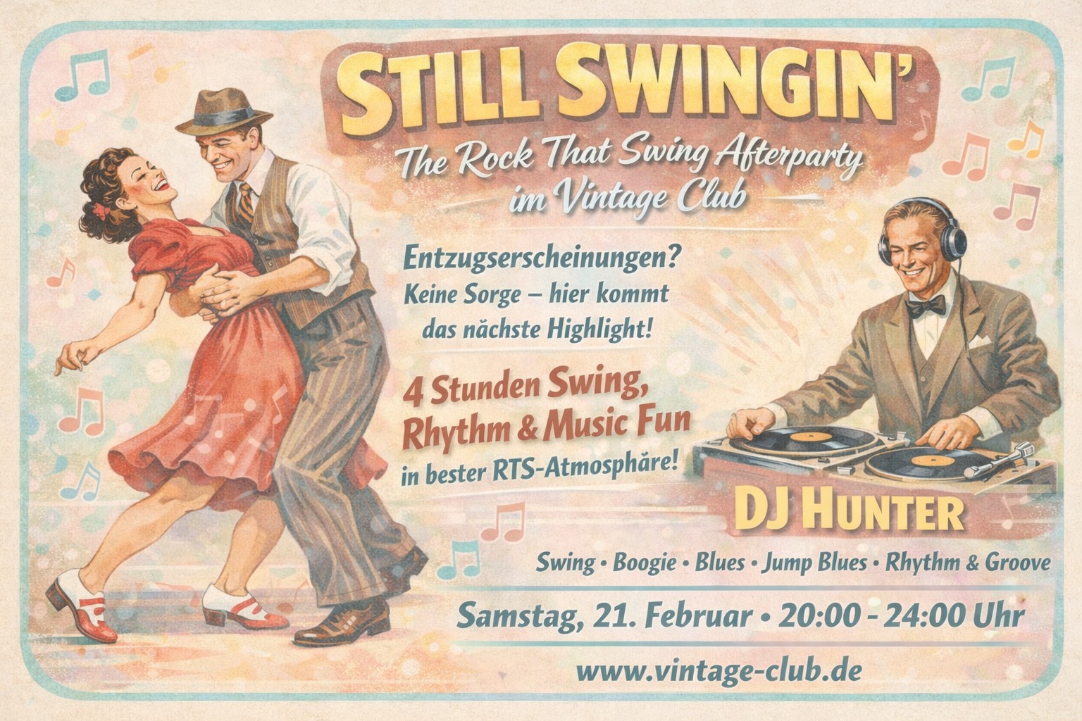 STILL SWINGING - The Rock That Swing Afterparty