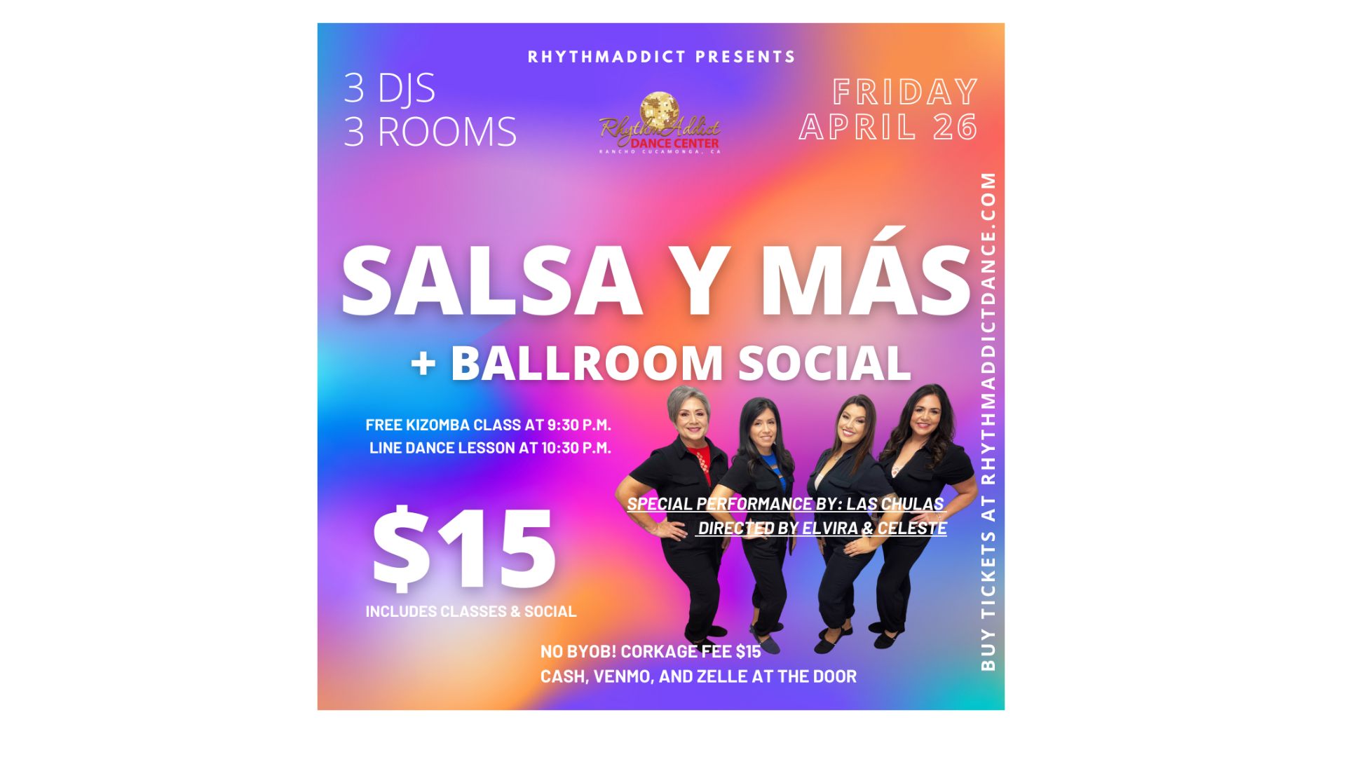Salsa y Mas + Ballroom Social
