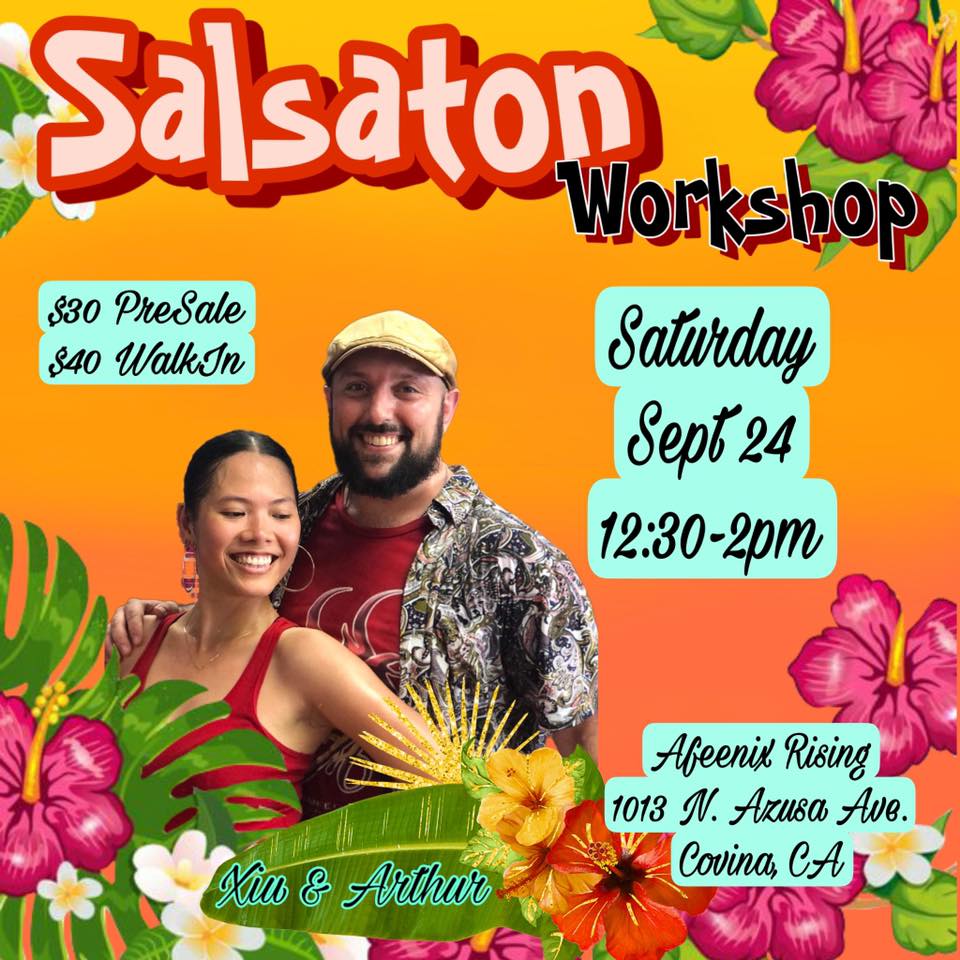 SALSATON WORKSHOP WITH XIU AND ARTHUR