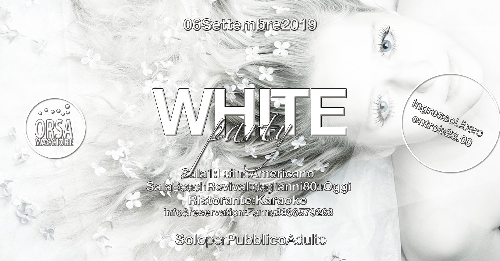 TheWhiteParty - Venerdì OrsaMaggiore - 06.09