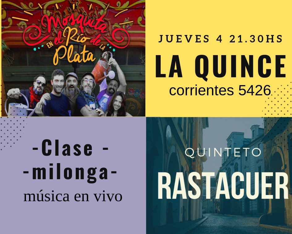 Mosquita en el rio de la plata" y el “Sexteto Rastacuer”
