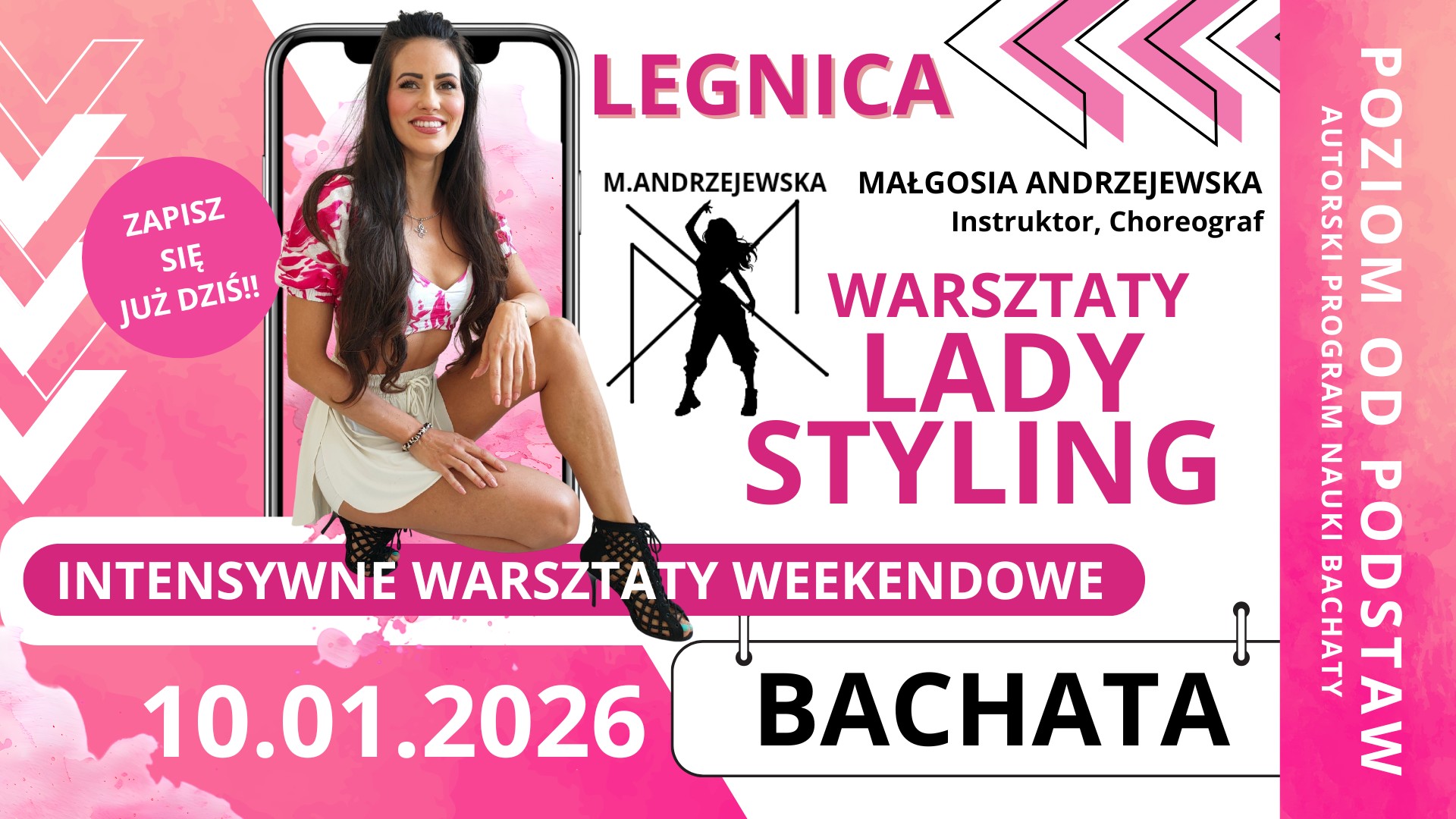 Bachata Lady Styling od podstaw - Intensywne Warsztaty weekendowe dla Kobiet w Legnicy