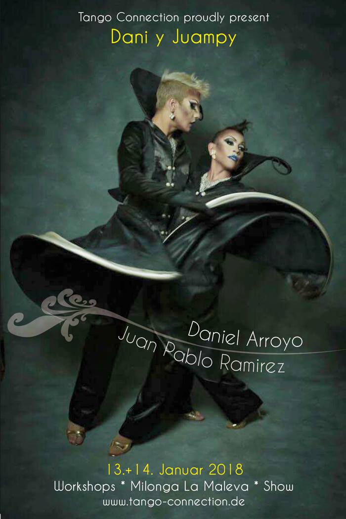 Juan Pablo Ramirez & Daniel Arroyo am 13.+14. Januar in München!