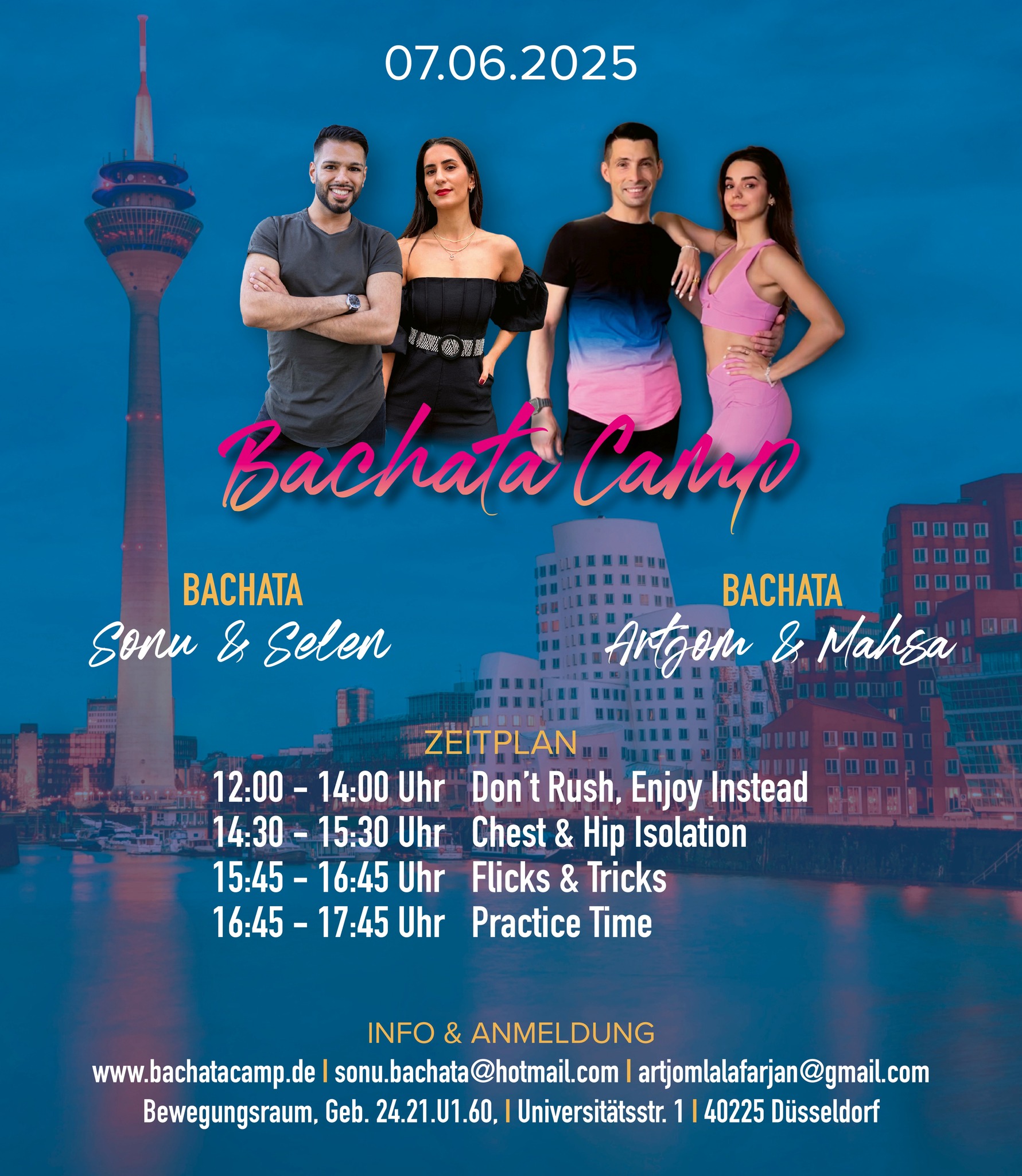 ✨ BACHATA CAMP ✨ In Düsseldorf