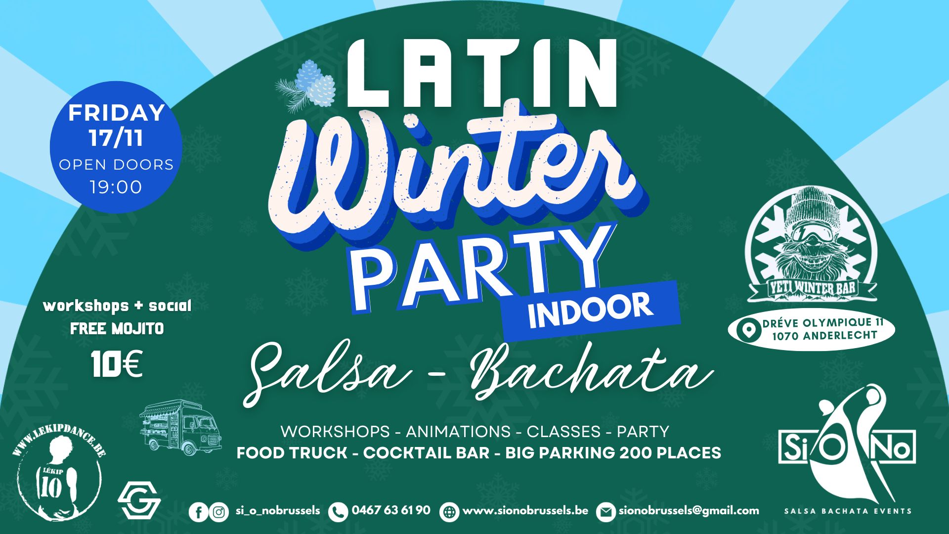 Latin Winter Party x Yeti Bar