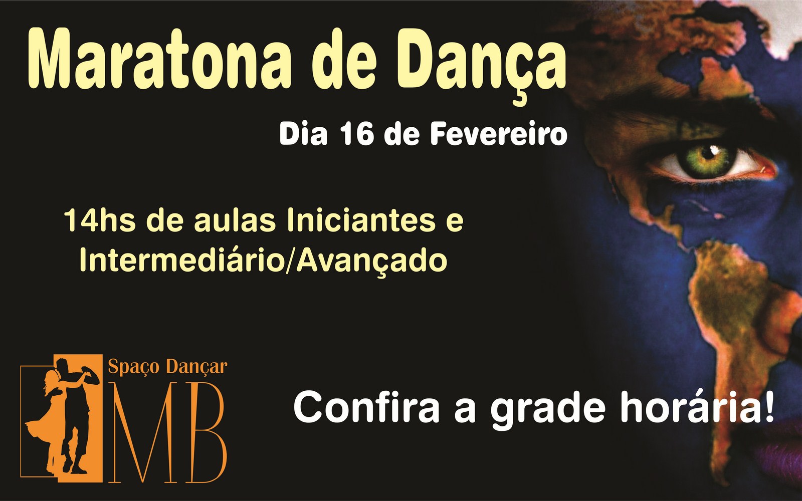 Maratona de Dança - HOJE 16 02
