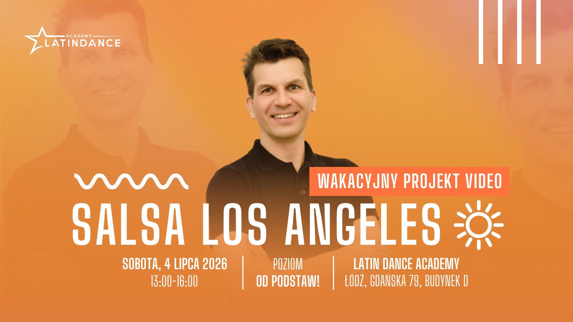 Salsa Los Angeles Wakacyjny Projekt Video od podstaw w LDA! 4 lipca '26