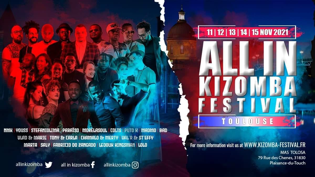 Toulouse ALL IN Kizomba Festival 2021 Happiness Edition