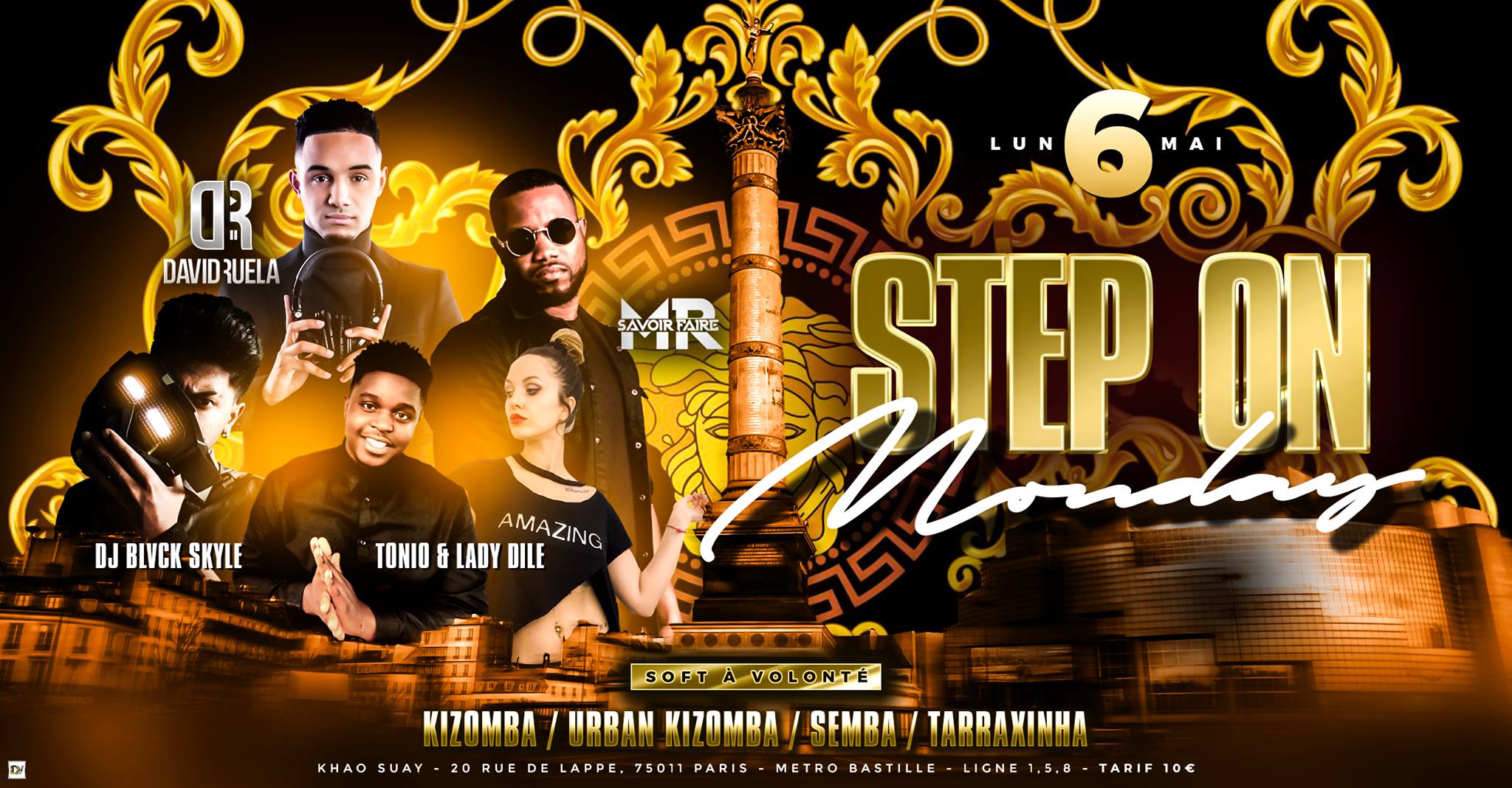 STEP On Monday Kizomba - 06 05 - David Ruela & Blvck Skyle