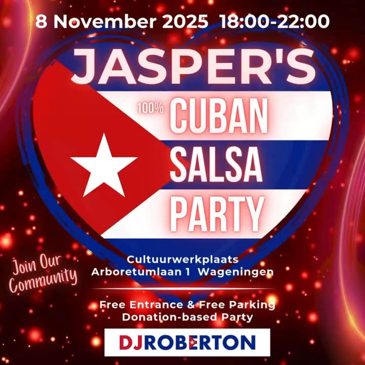 🇨🇺Jasper’s Cuban Salsa Party🇨🇺