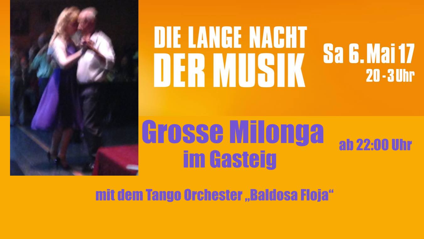 Lange Nacht der Musik Milonga