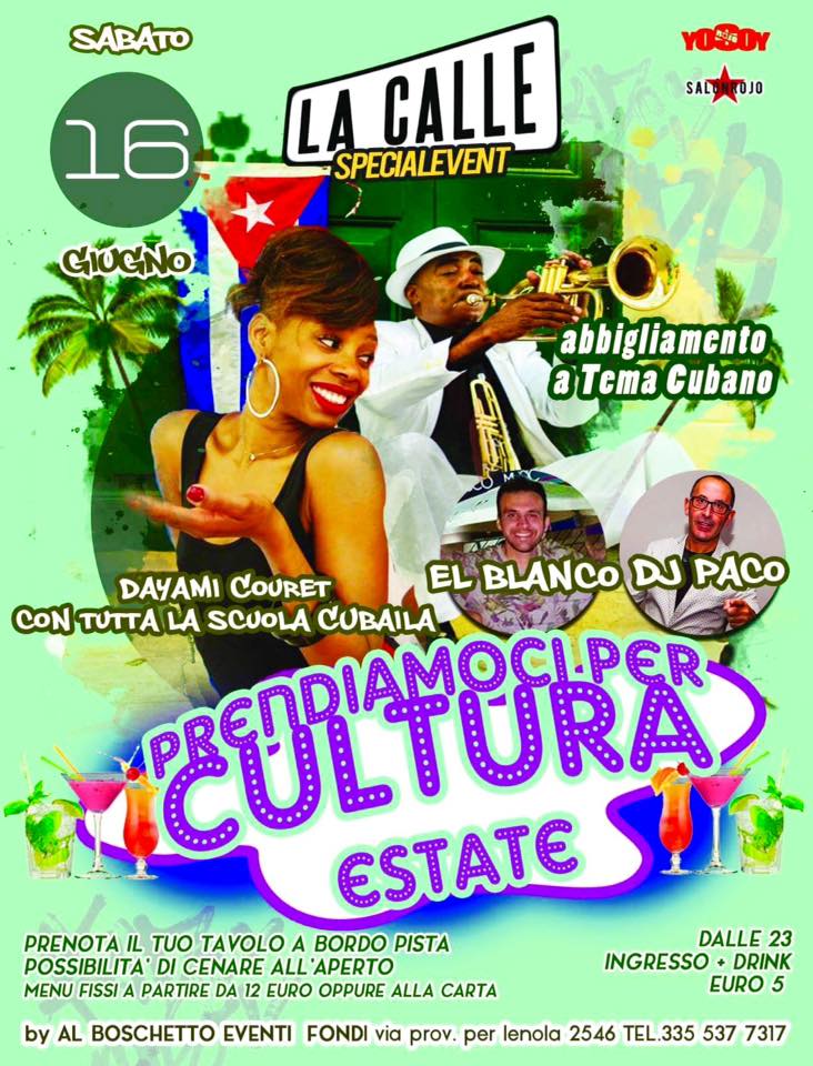 16β’06 Special Event Salsa #LaCalle Fondi