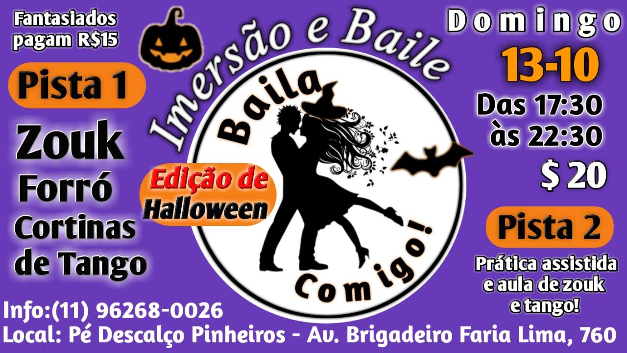 Imersão + Baile - Baila Comigo!