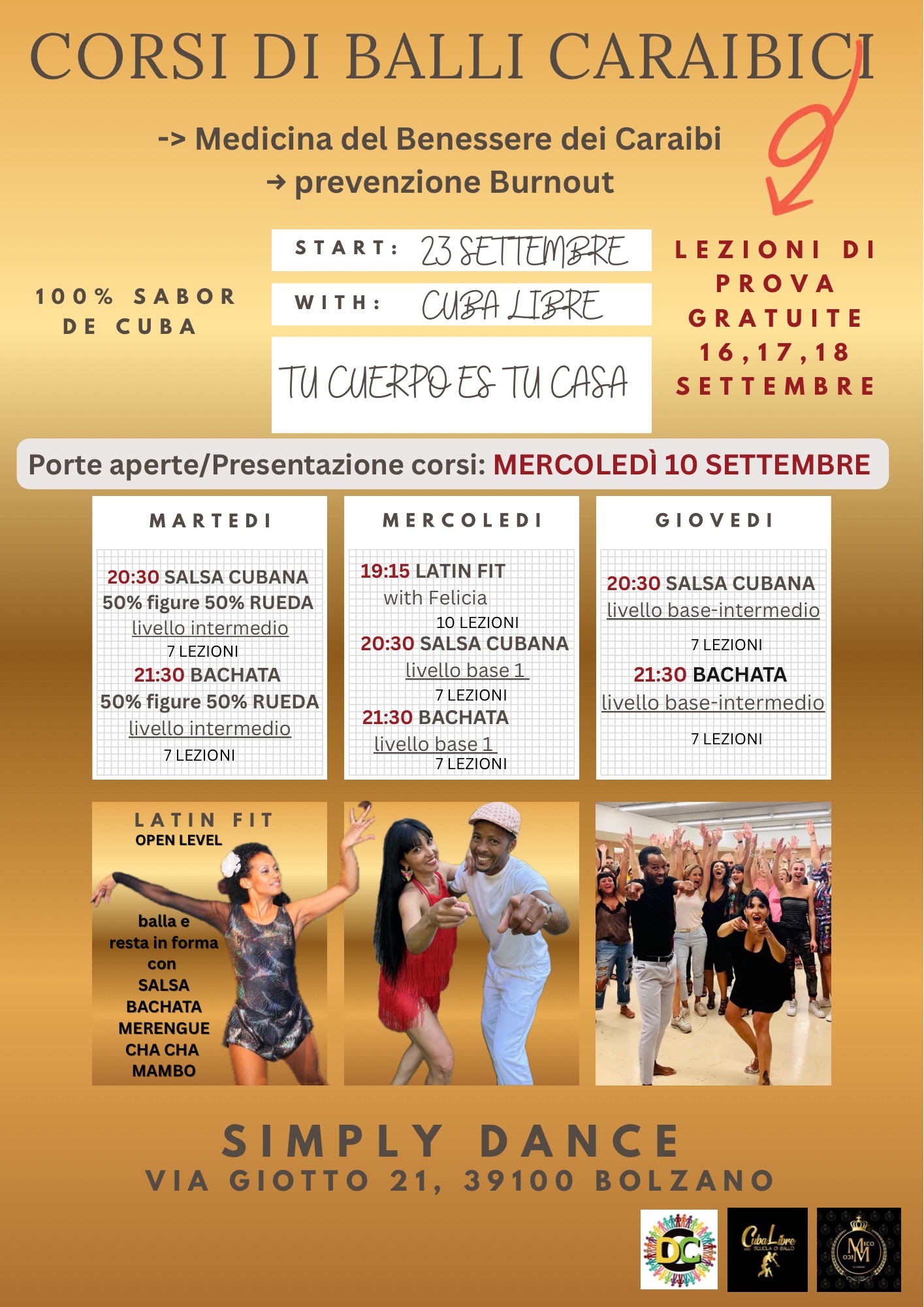 PORTE APERTE BALLI CARAIBICI