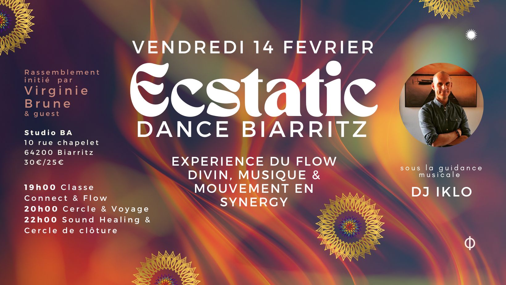 Ecstatic Dance Biarritz I DJ Iklo & Virginie Brune