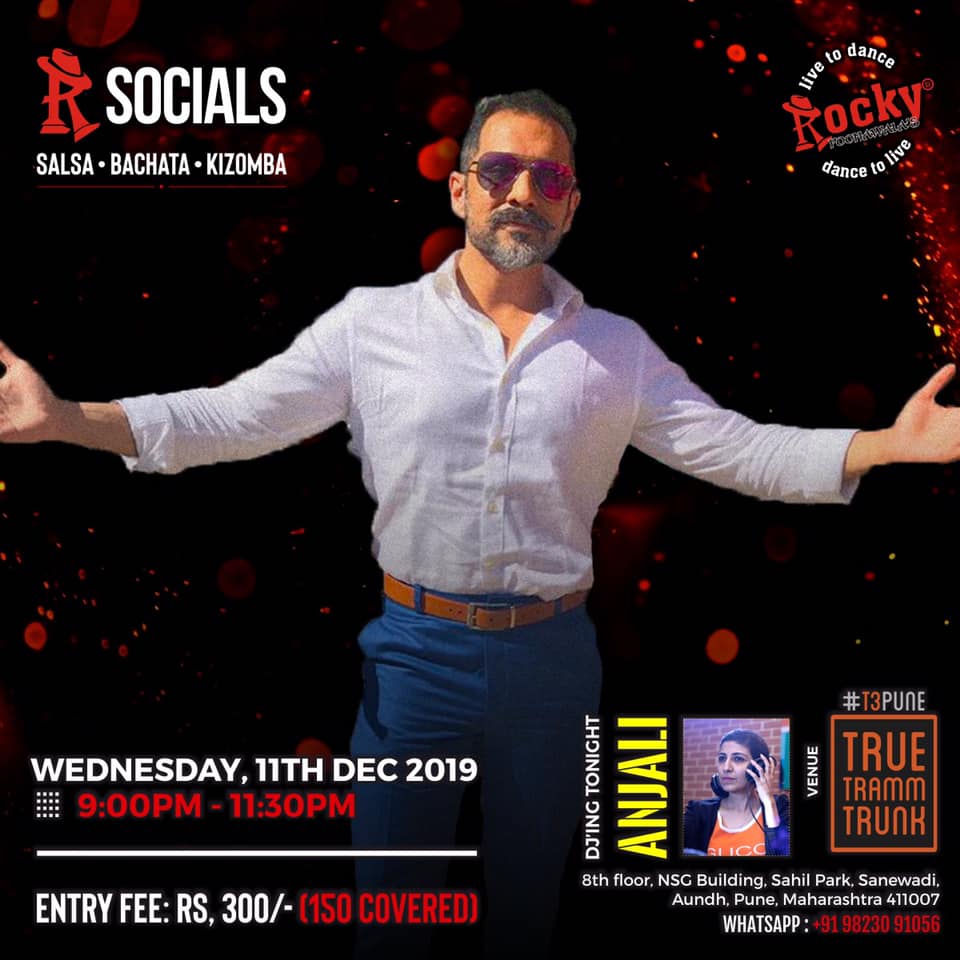 Rsocials - Rocky Poonawalas latin nights