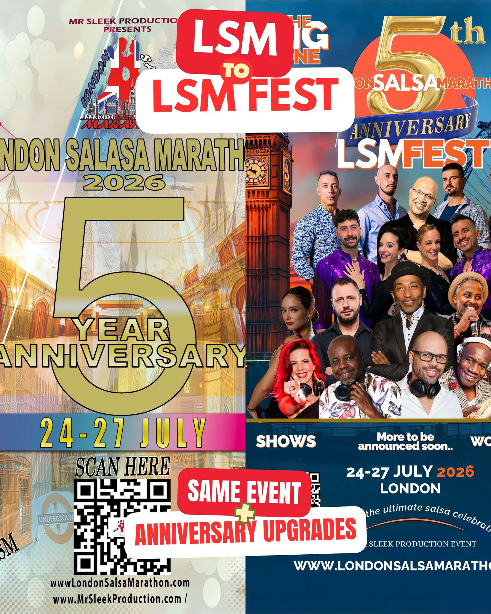 LONDON SALSA MARATHON FEST 5 YEAR ANNIVERSARY 2026