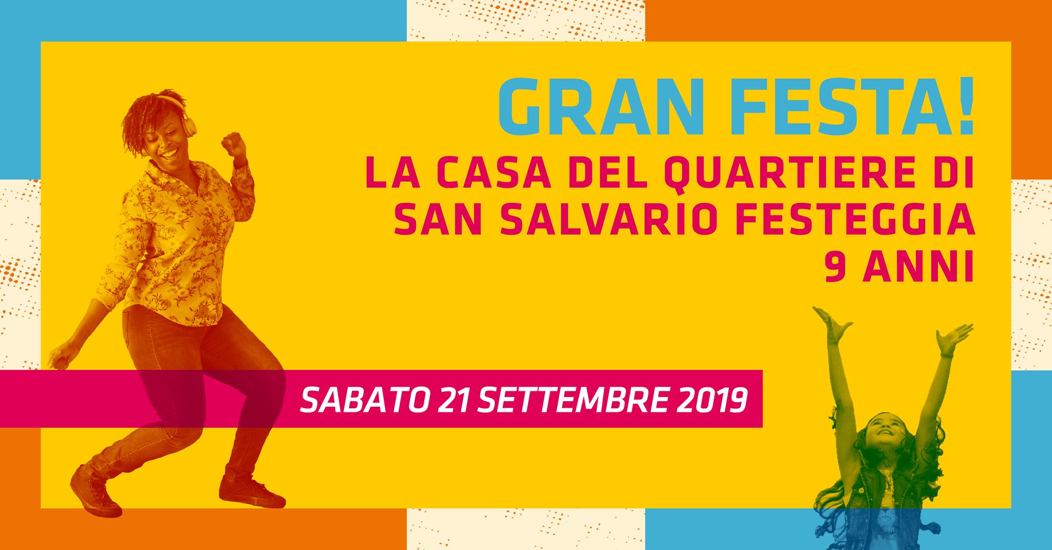 Gran Festa alla Casa del Quartiere • 9 anni insieme