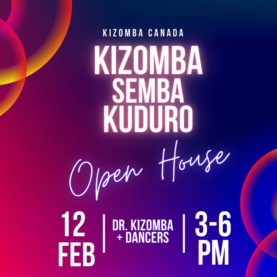 FREE OPEN HOUSE PORTES OVERTES avec KIZOMBA CANADA