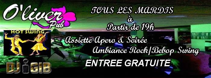 Apero-Tapas et Ambiance Rock Bebop Swing