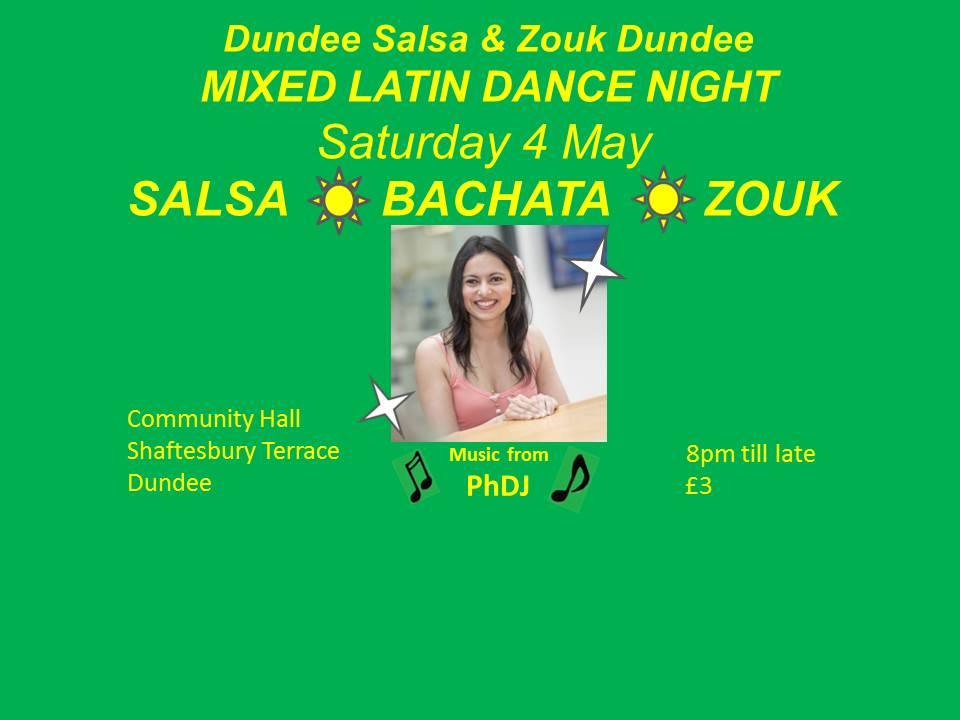 Mixed Latin Dance Night