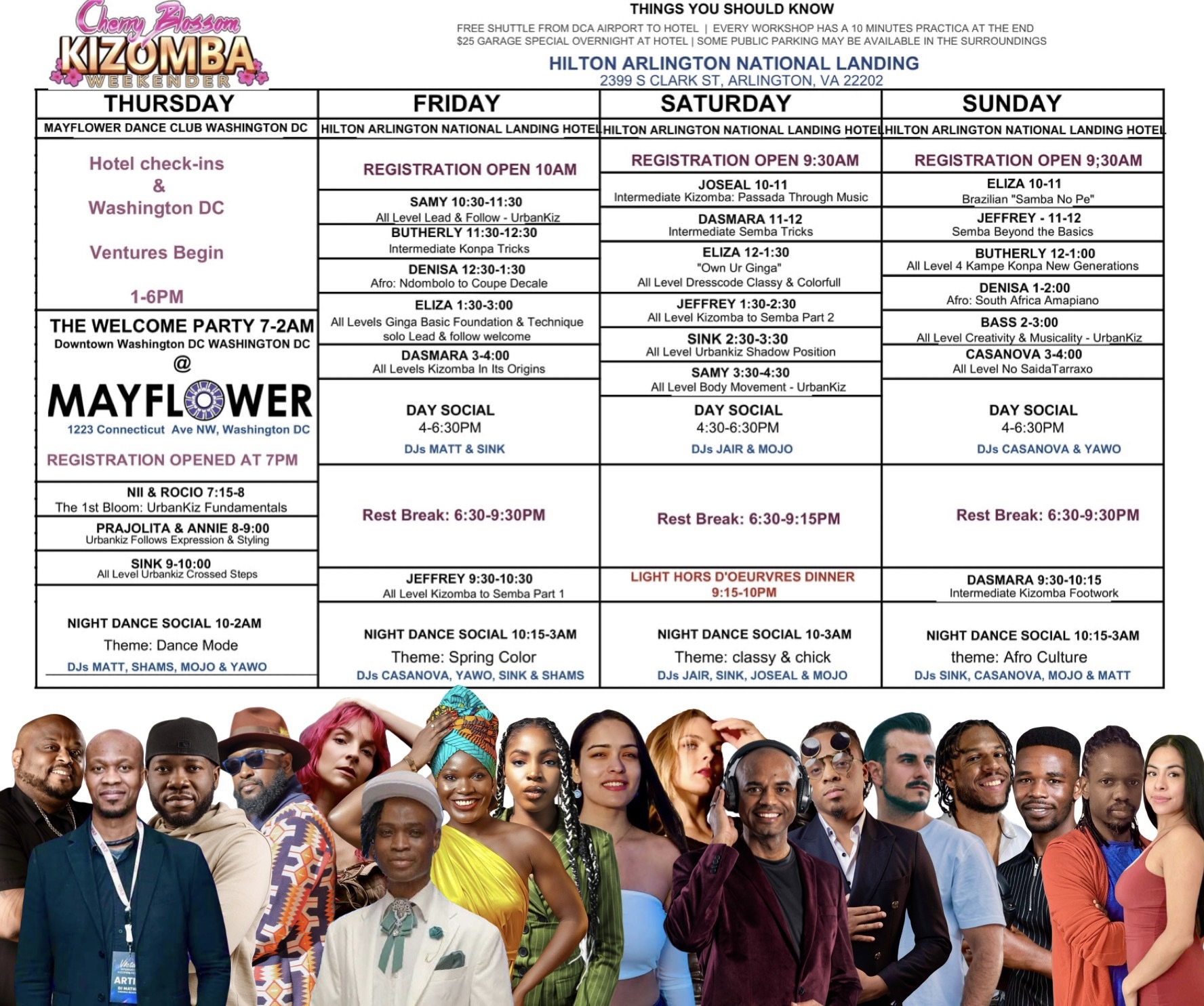 🌸DC Cherry Blossom Kizomba Weekender 2025