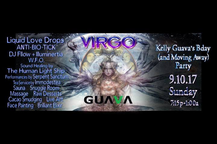 4th Annual VIRGO Kelly Guava's Bday Moving Away Post-Burn Party