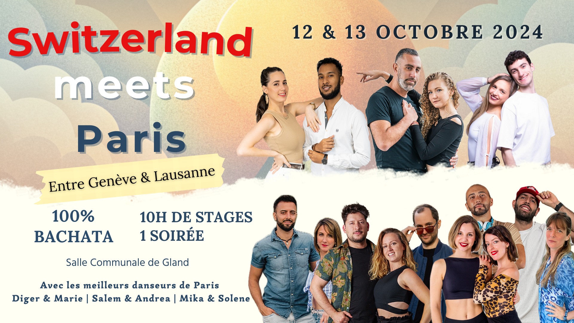 Switzerland Meets Paris! 100% Bachata