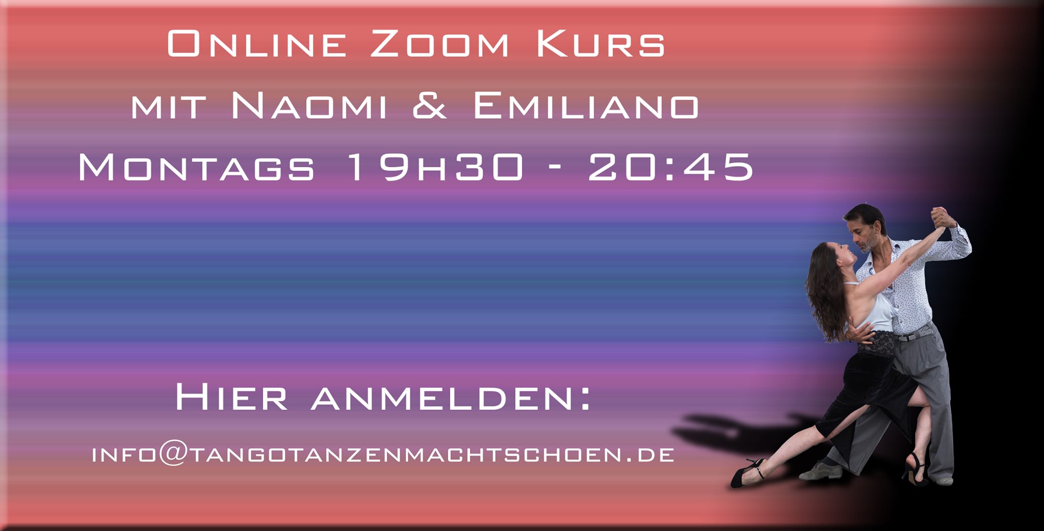 Online Tango mit Emiliano & Naomi