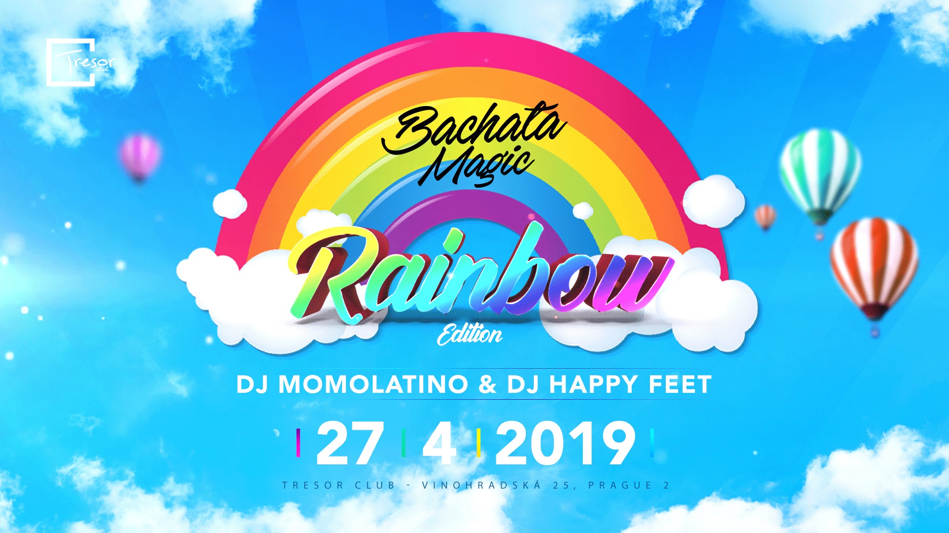 Bachata Magic Party - Rainbow Edition