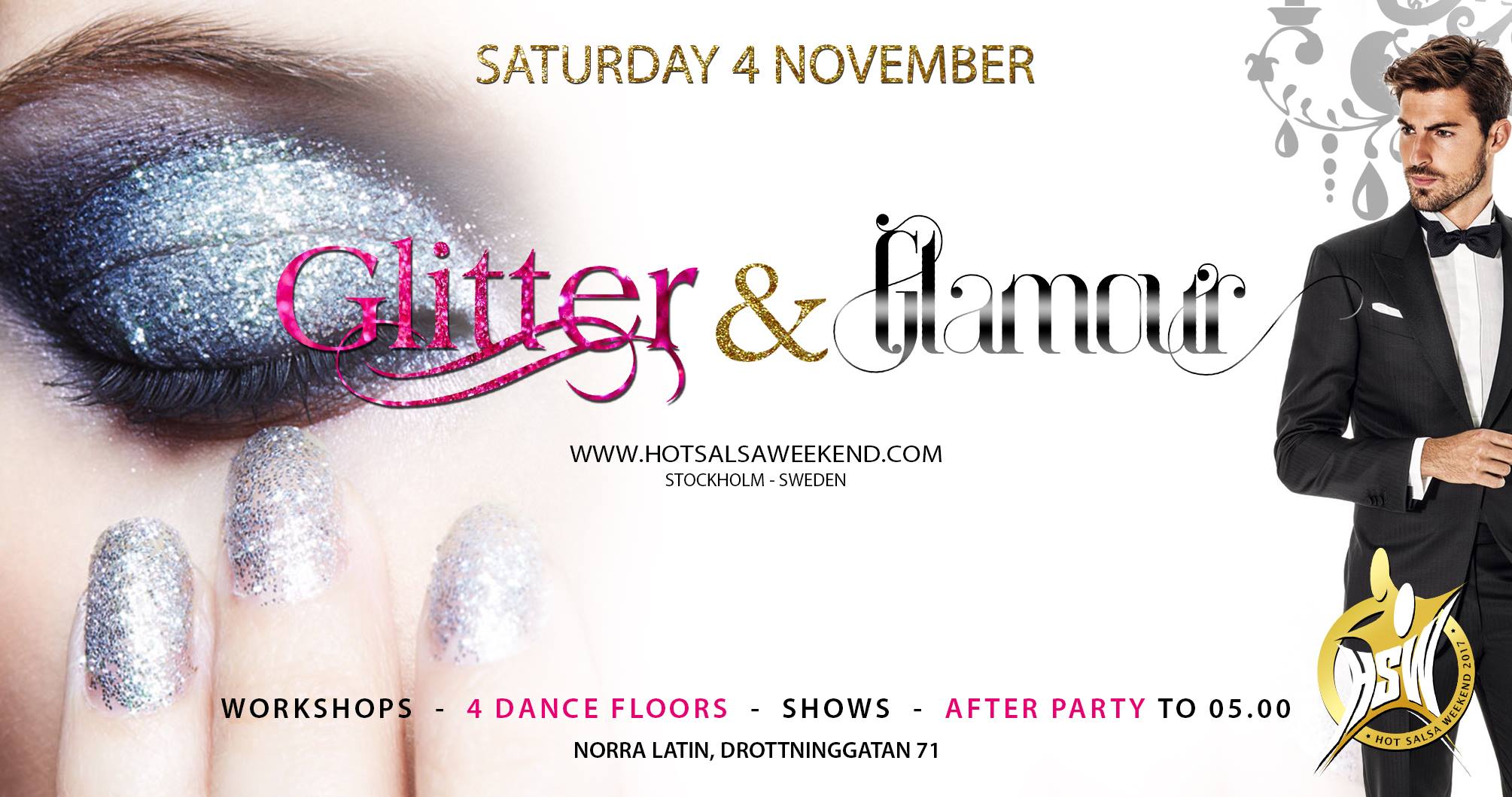 HSW Glitter & Glamour Gala Party! Saturday 4 November!