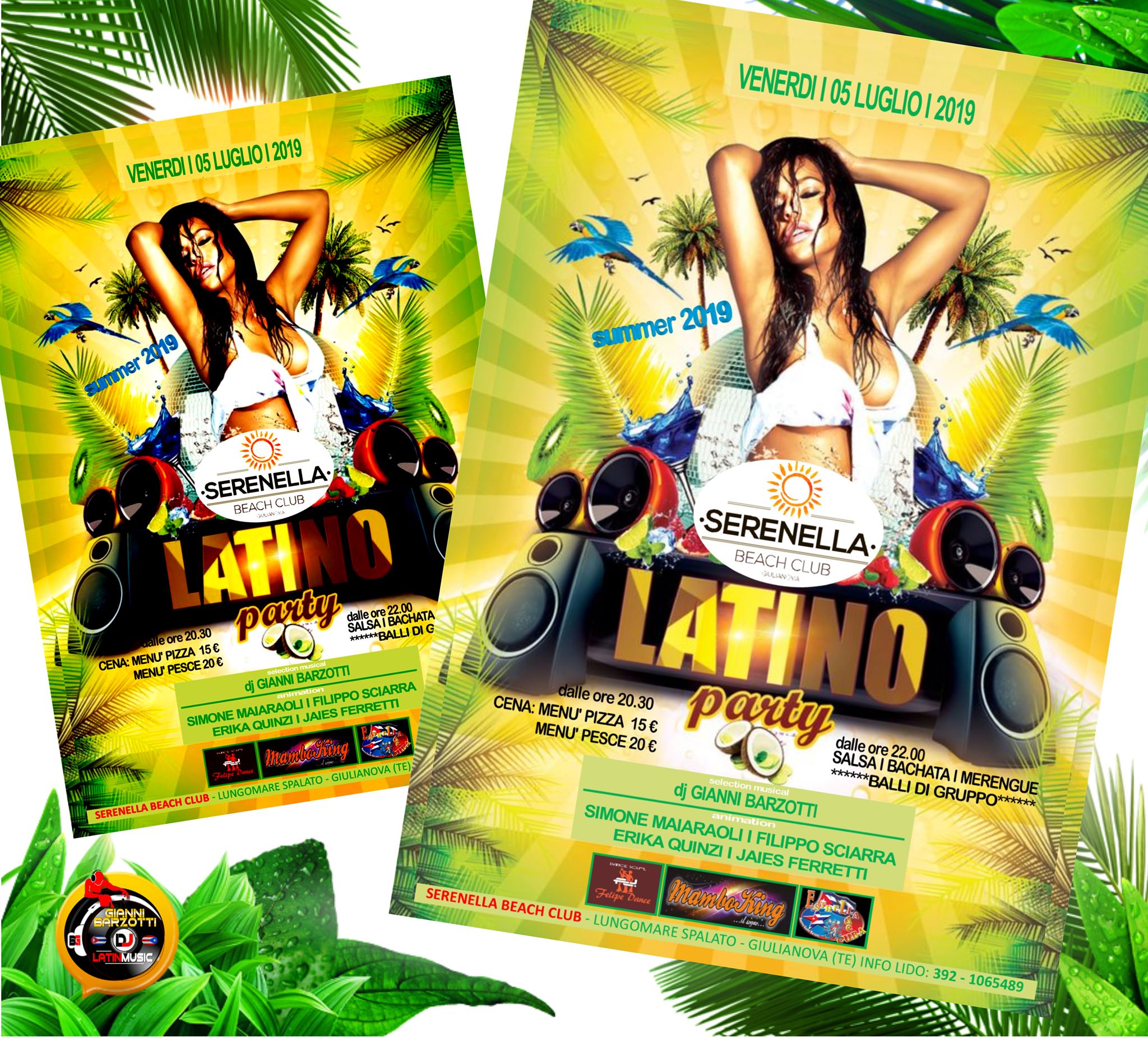 5 Luglio - Serenella Beach Club-LATIN PARTY