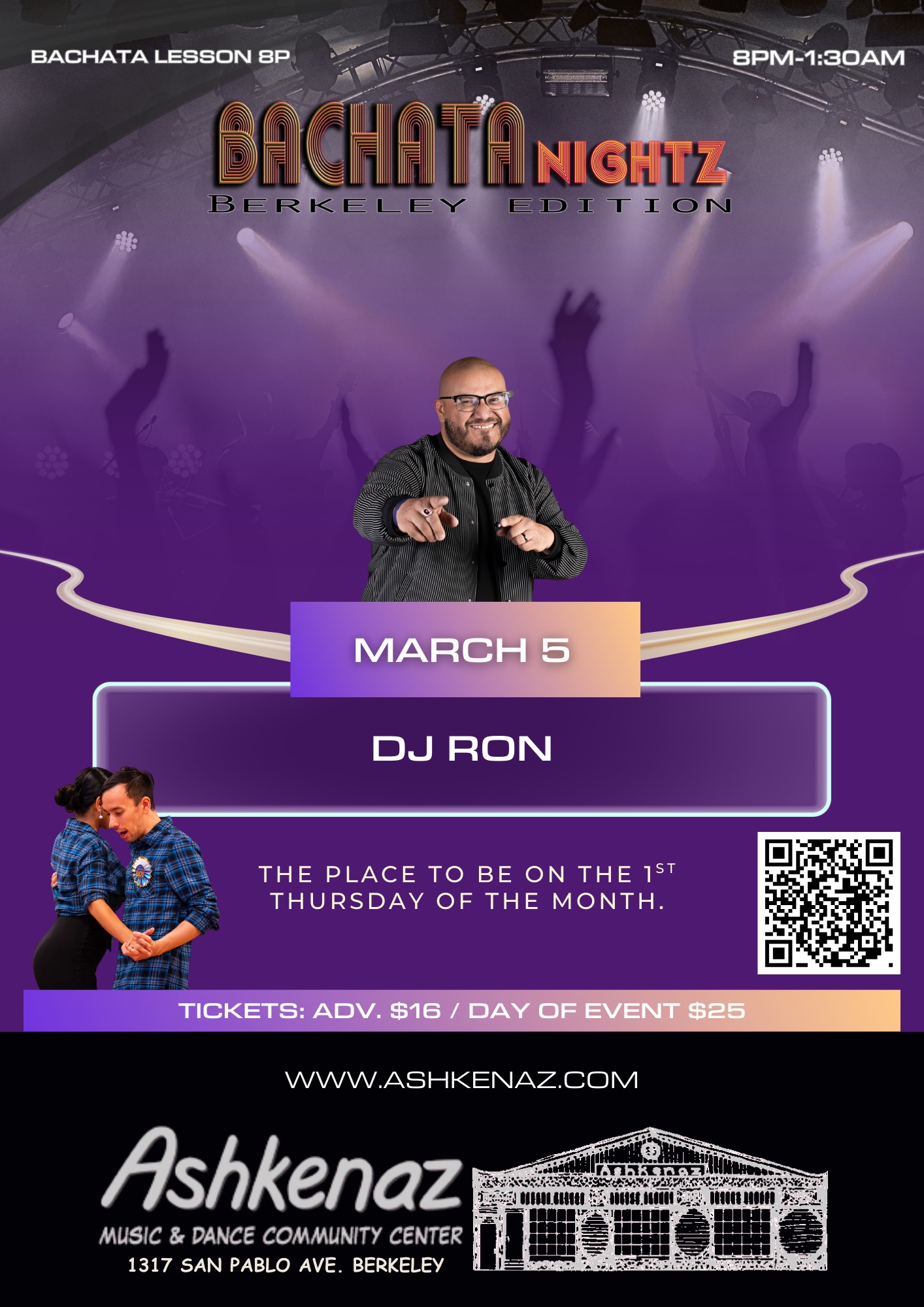 BACHATANightz in Berkeley- March 5