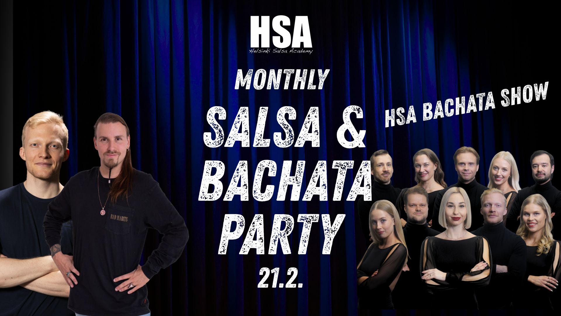 Salsa & Bachata Party 21.2.