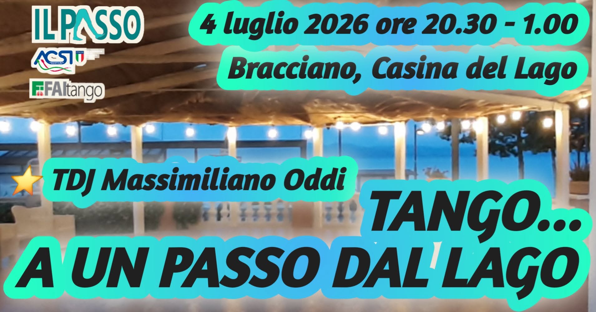 TANGO A UN PASSO DAL LAGO